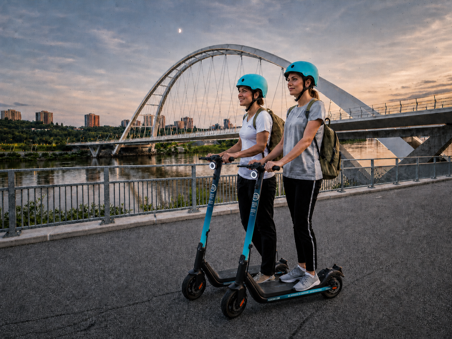 Edmonton Nights Scooter Experience